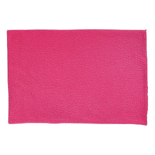Housse D'oreillers Texture De Tissu Rose De Luxe.