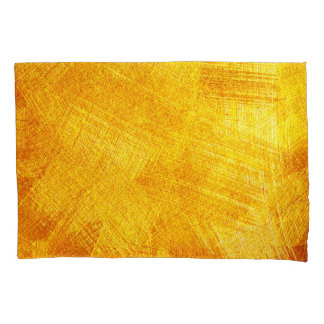 Housse D'oreillers Texture dorée luxueuse, arrière - plan abstrait.