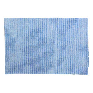 Housse D'oreillers Texture en tissu rayé, véritable tissu.