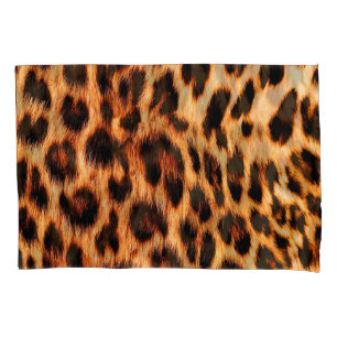 Housse D'oreillers Texture léopard, motif sans couture d'animal afric