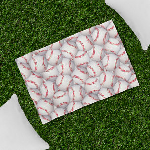 Housse D'oreillers Thème sportif Baseballs Enfants Coussin Coque
