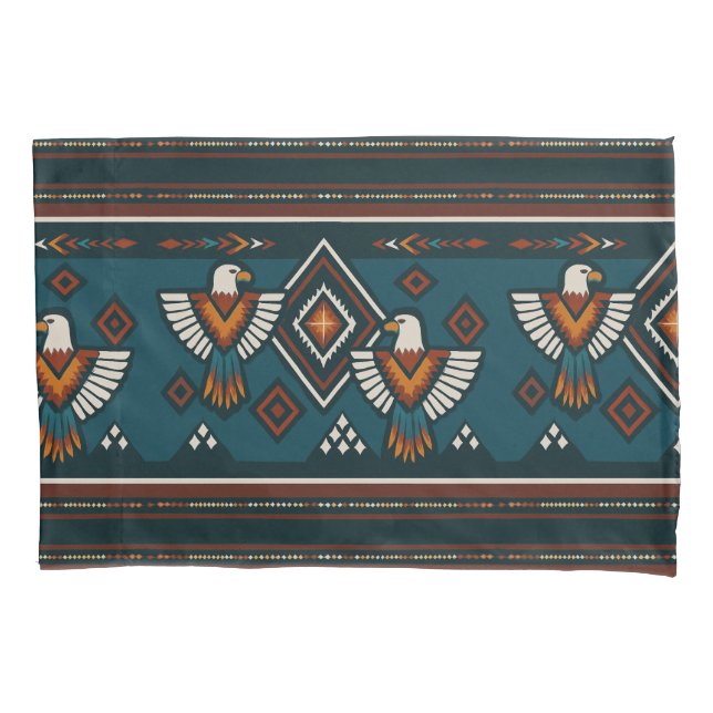 Housse D'oreillers Thunderbird Native Spirit Tribal Pillowcase (devant)
