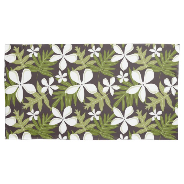 HOUSSE D'OREILLERS TIARE (COMBO OLIVE) (devant-gauche)