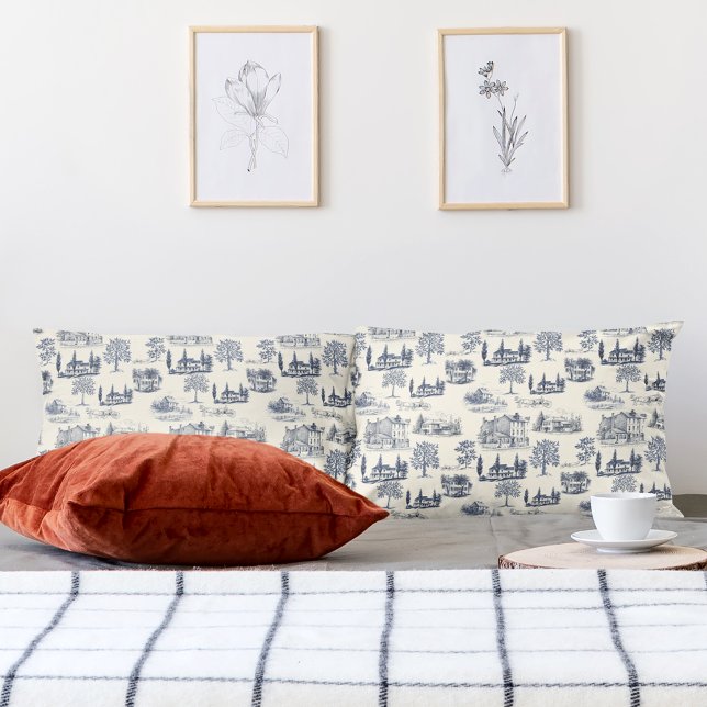 Housse D'oreillers Toile architecturale (Créateur téléchargé)