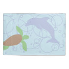 Tortue et dauphin de mer