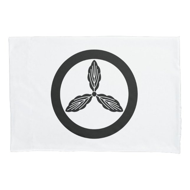 Housse D'oreillers Tosa oak leaves in circle (devant)