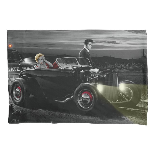 Housse D'oreillers Tour B&W 2 de joie (devant-gauche)