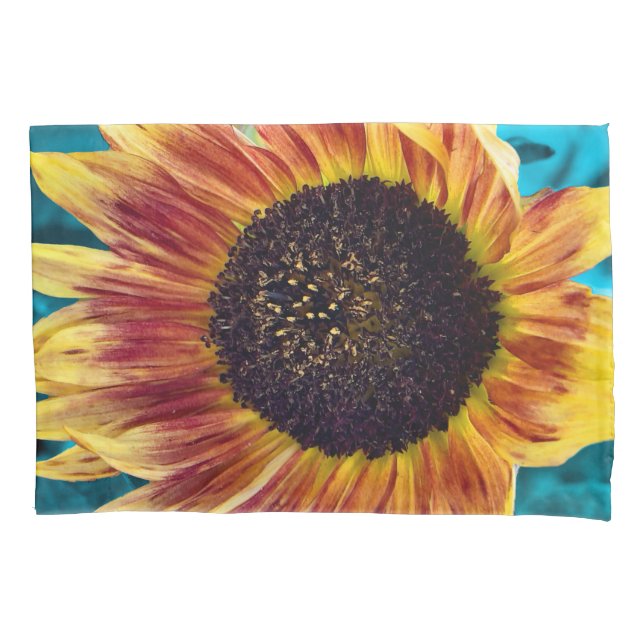 Housse D'oreillers Tournesol (devant)