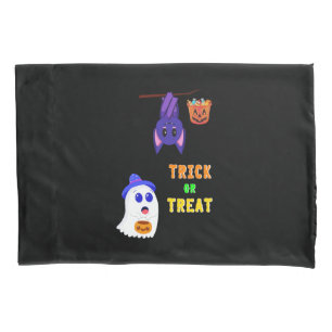 Housse D'oreillers Trick Ou Treat Bats Candy 31 UK Octobre Halloween