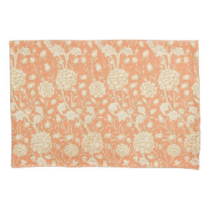 Housse D'oreillers Tulipe sauvage de William Morris, motif floral vin