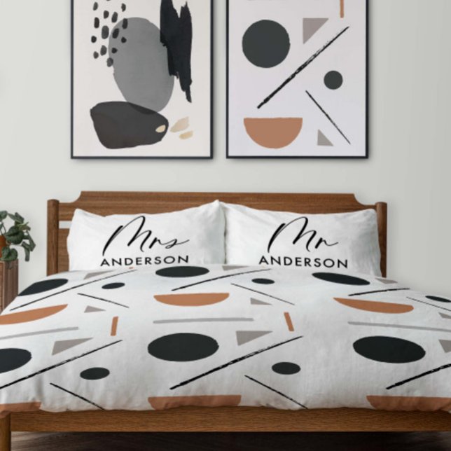 Housse D'oreillers Typographie moderne élégant script mms cadeau (Créateur téléchargé)