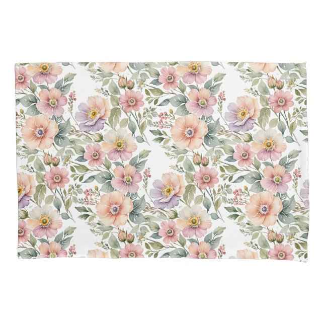 Housse D'oreillers Ventilateurs Pastel Doux (devant)