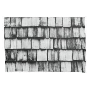 Housse D'oreillers Vieille planche de bois usée murale