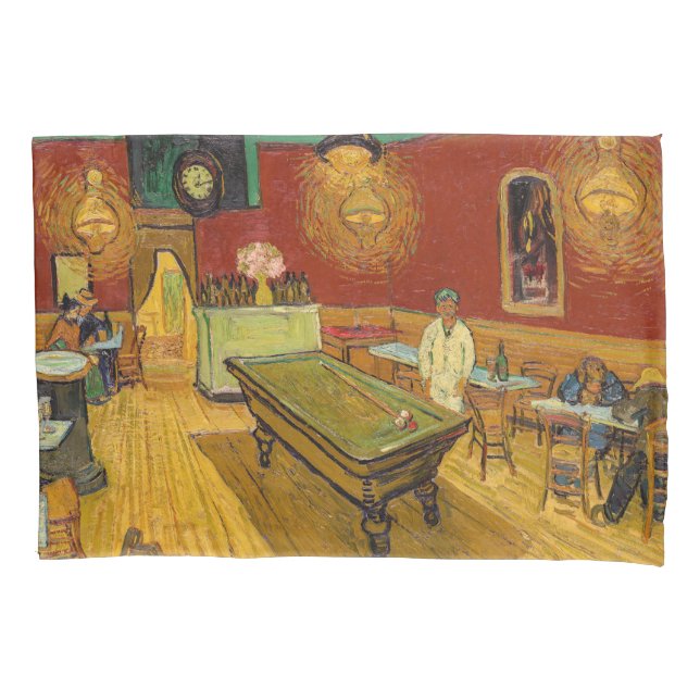 Housse D'oreillers Vincent van Gogh - Le Night Café (devant)
