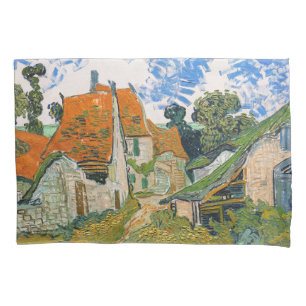 Housse D'oreillers Vincent van Gogh - Rue à Auvers-sur-Oise