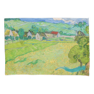Housse D'oreillers Vincent van Gogh - Vue des Vessenots près d'Auvers