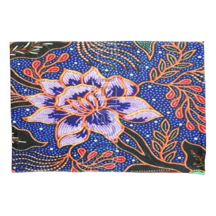 Housse D'oreillers Vintage, Batik indonésien