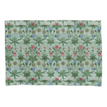 Vintage Floral Rose Bleu William Morris Daisy