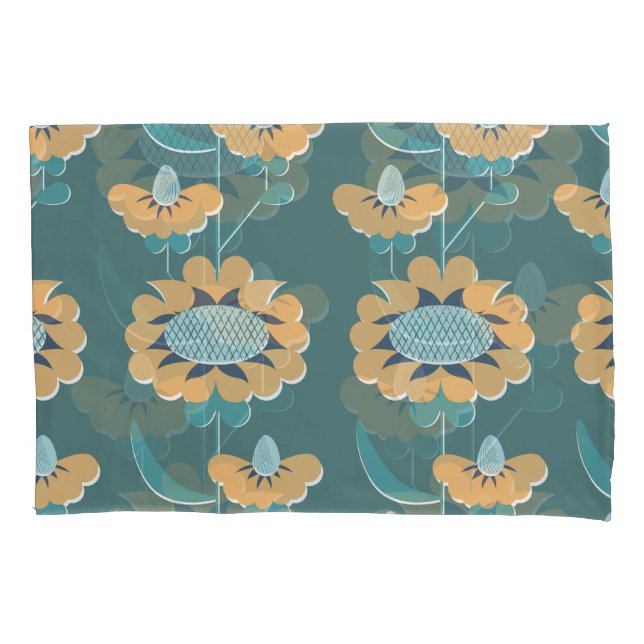 Housse D'oreillers Vintage géométrique : Textile Nautique Motif (devant)