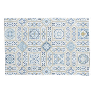 Housse D'oreillers Vintage Portugal Azulejo traditionnel
