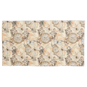 Housse D'oreillers Vintage Victorian Shabby Chic Country Motif