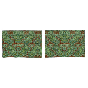 Housse D'oreillers Vintage William Morris Wandle Motif