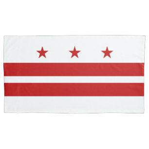 Housse D'oreillers Washington D.C. Flag patriotique
