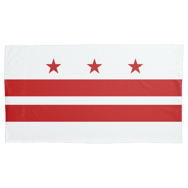 Housse D'oreillers Washington D.C. Flag patriotique (devant-gauche)