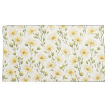 Wildflower Pillowcases – King (Set of 2)
