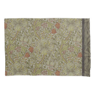 Housse D'oreillers William Morris Floral Lys willow art design