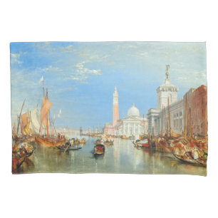 Housse D'oreillers William Turner - Venise, le Dogana et San Giorgio