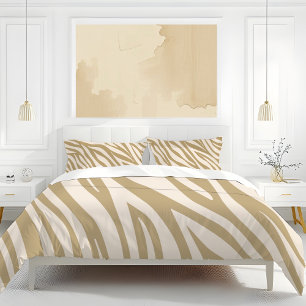 Housse D'oreillers Zèbre - Beige-Imprimé