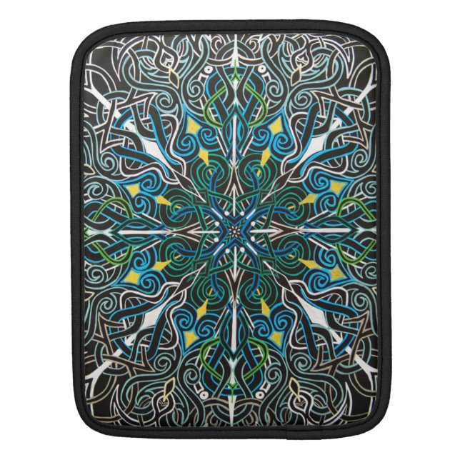 Housse iPad iPadSleeve d'alignement par Meghan Oona (Dos)