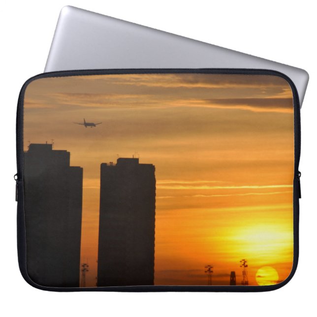 HOUSSE PC PORTABLE BRITISH SUNSET (Devant)