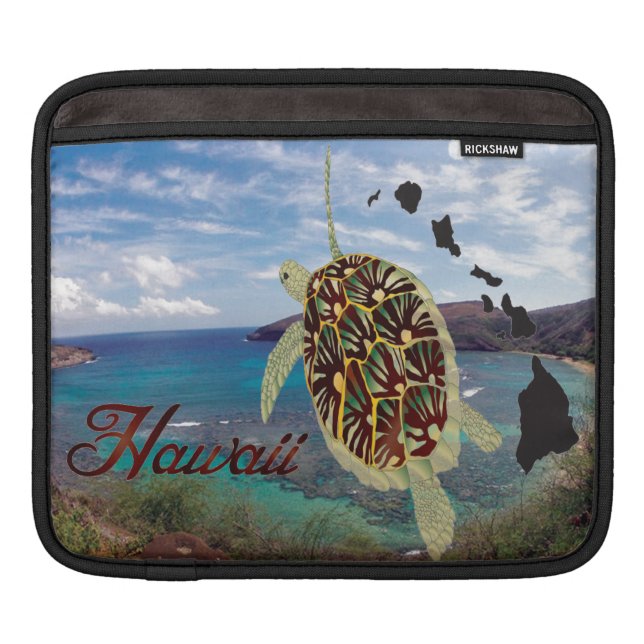 Housse Pour iPad Baie Hawaï de Hanauma (Devant)
