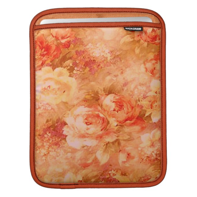 Housse Pour iPad Peinture de fleurs iPad Sleeve (Devant appareil)