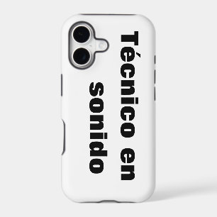 Housse pour iphone technicien du son
