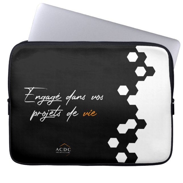 Housse pour ordinateur ACDC Architecture (Devant)