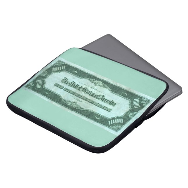 HOUSSE POUR ORDINATEUR PORTABLE $1000 (Devant haut)