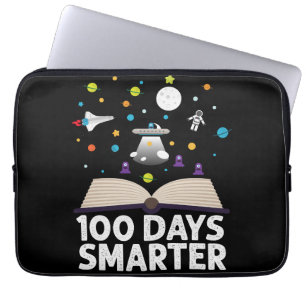 Housse Pour Ordinateur Portable 100e Jour De L'École 100 Jours Livres Smartres Esp