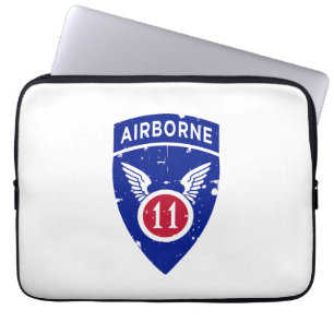 Housse Pour Ordinateur Portable 11e division aéroportée "Arctic Angels" en détress