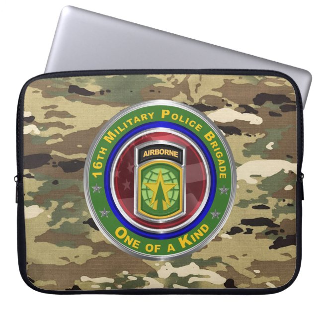 Housse Pour Ordinateur Portable 16e brigade de police militaire (Devant)