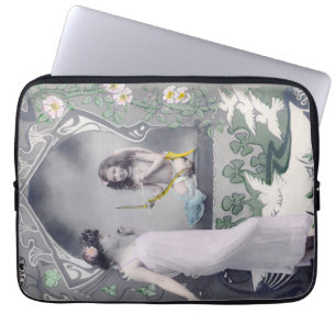 Housse Pour Ordinateur Portable 1904 Art Nouveau Valentin