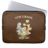 4e année Squad Neon zoo sauvage Retour à l'école