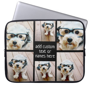 Housse Pour Ordinateur Portable 6 Collage photo - vous pouvez changer la couleur a