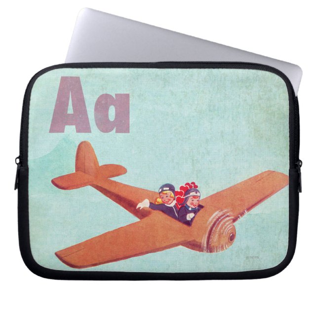 Housse Pour Ordinateur Portable A est pour avion (Devant)