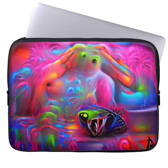 Housse Pour Ordinateur Portable Ablutophobie (Devant)