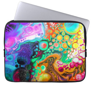 Housse Pour Ordinateur Portable  Abstract Modern Fluid Art 