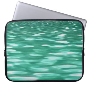 Housse Pour Ordinateur Portable Abstrait #3 : Shimmer vert