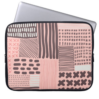 Housse Pour Ordinateur Portable Abstrait moderne : texture transparente vintage.